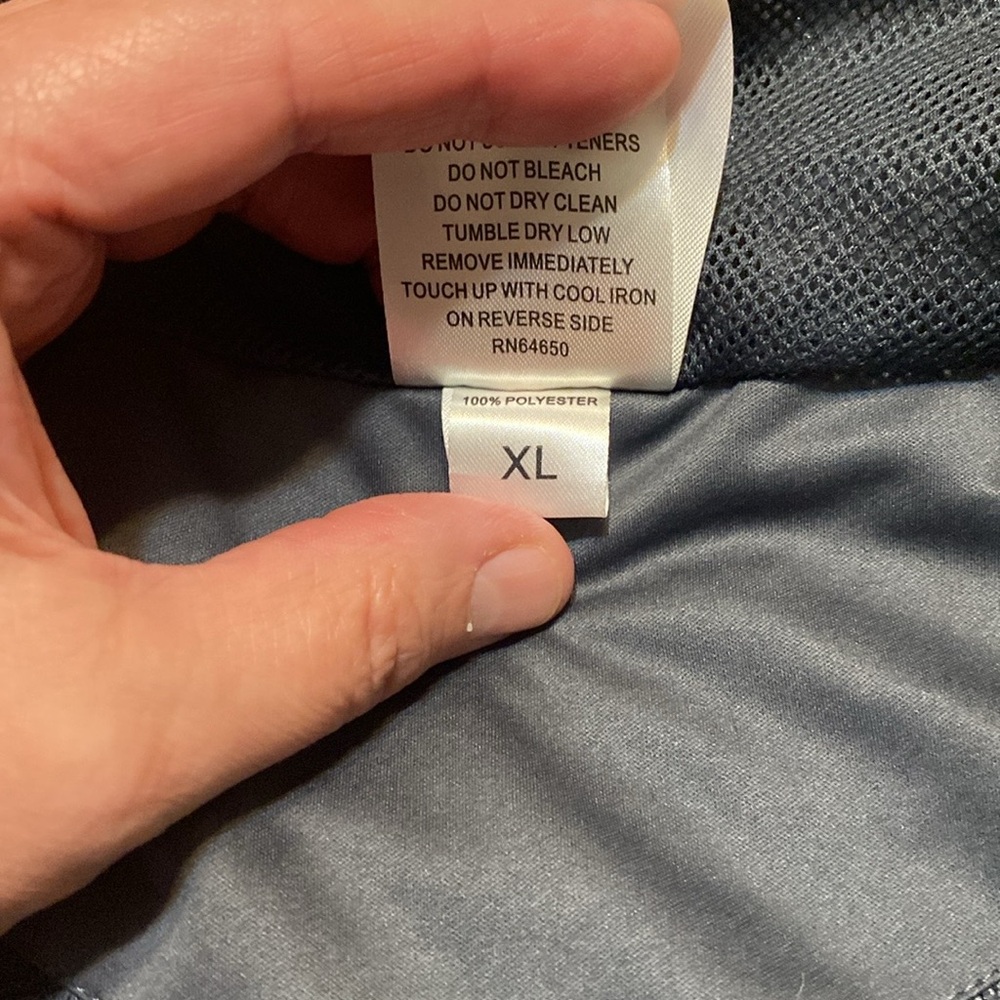 Varsity Spirit gray zip up hoodie only worn once - Picture 5 of 5